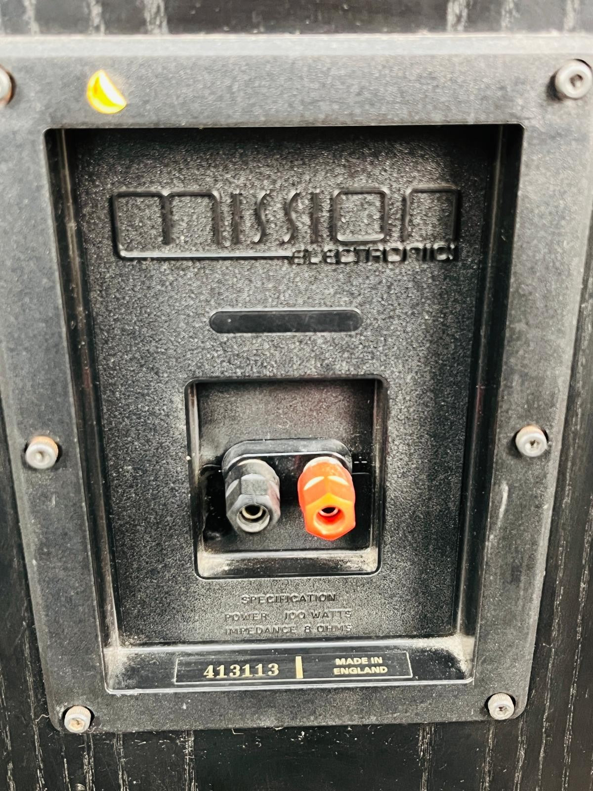 MISSION 770 FREEDOM SPEAKERS WITH ORIGINAL STANDS