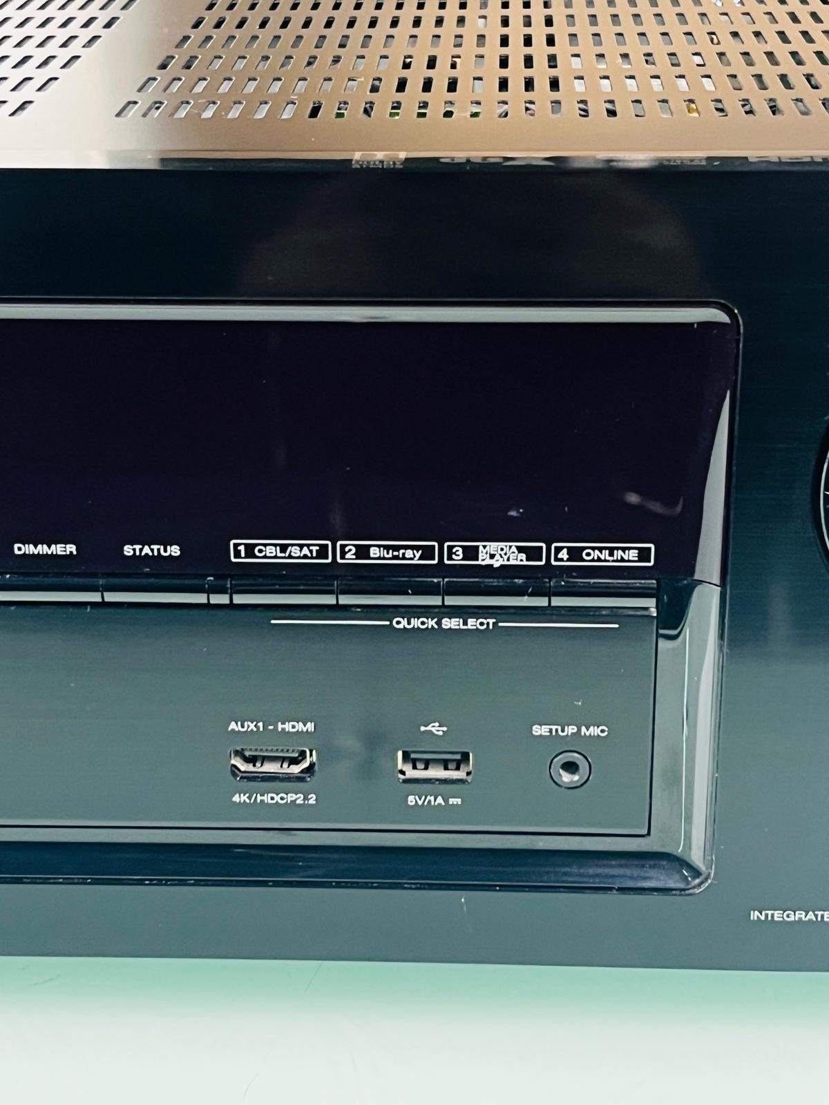 DENON AVR X2300W INTEGRATED NETWORK AV RECEIVER WITH MANUAL AND REMOTE