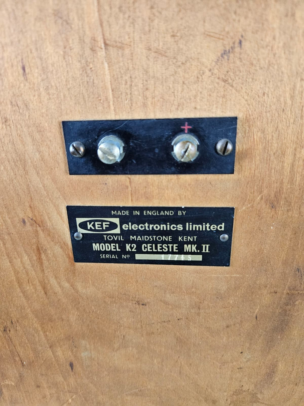 KEF K2 CELESTE MK II SPEAKERS