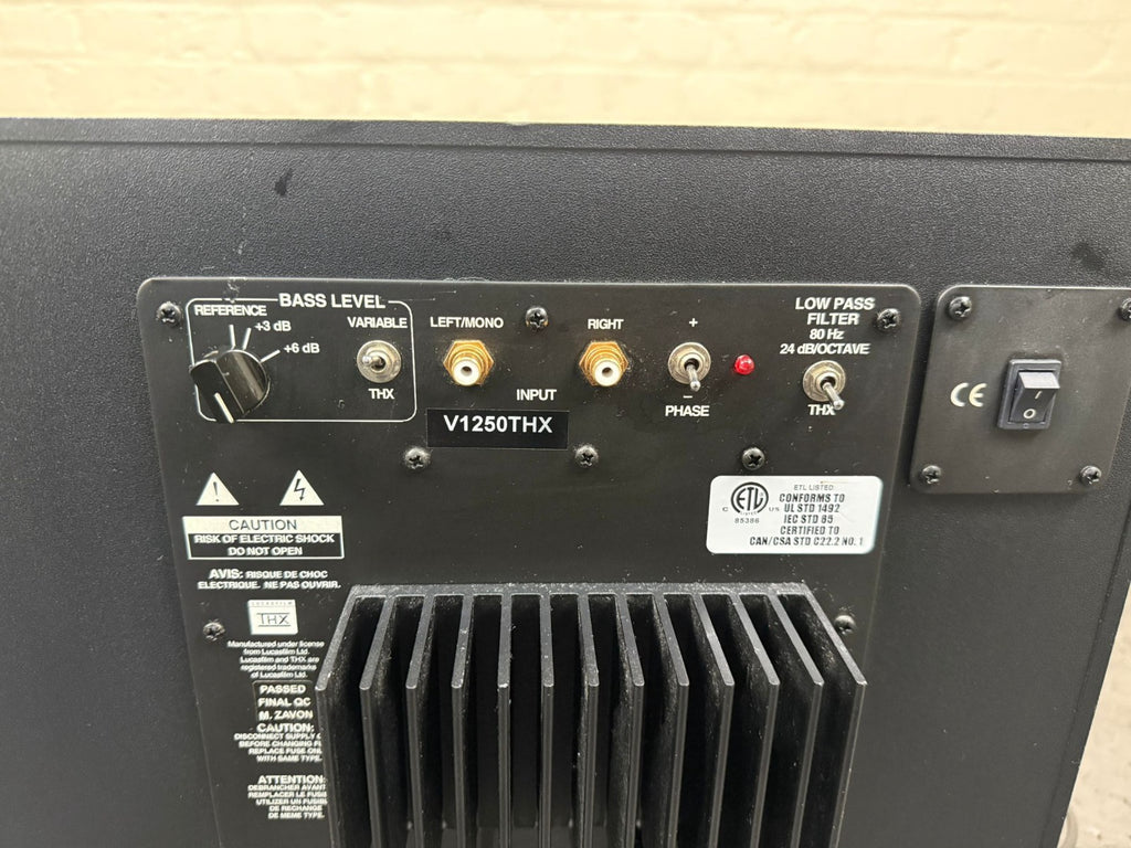 Miller Kreisel  M&K SOUND V1250THX SUBWOOFER