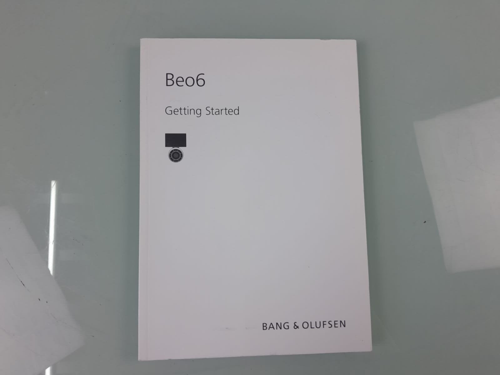 BANG & OLUFSEN B&O BEO 6 REMOTE CONTROL INSTRUCTIONAL MANUAL