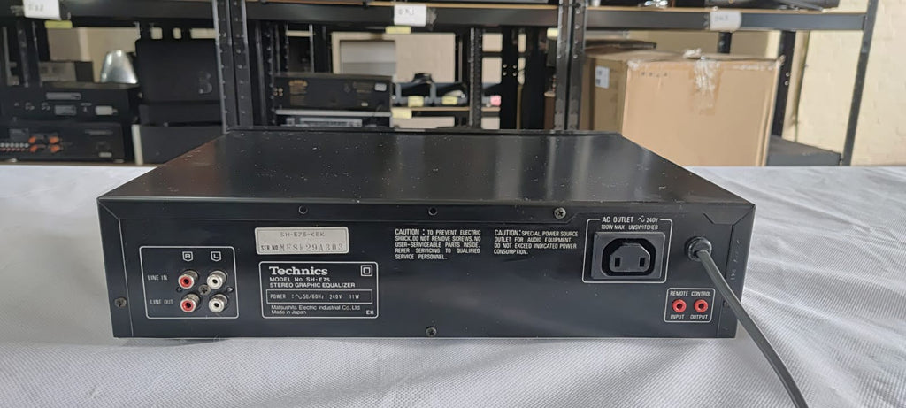 TECHNICS SH E75 STEREO GRAPHIC EQUALISER
