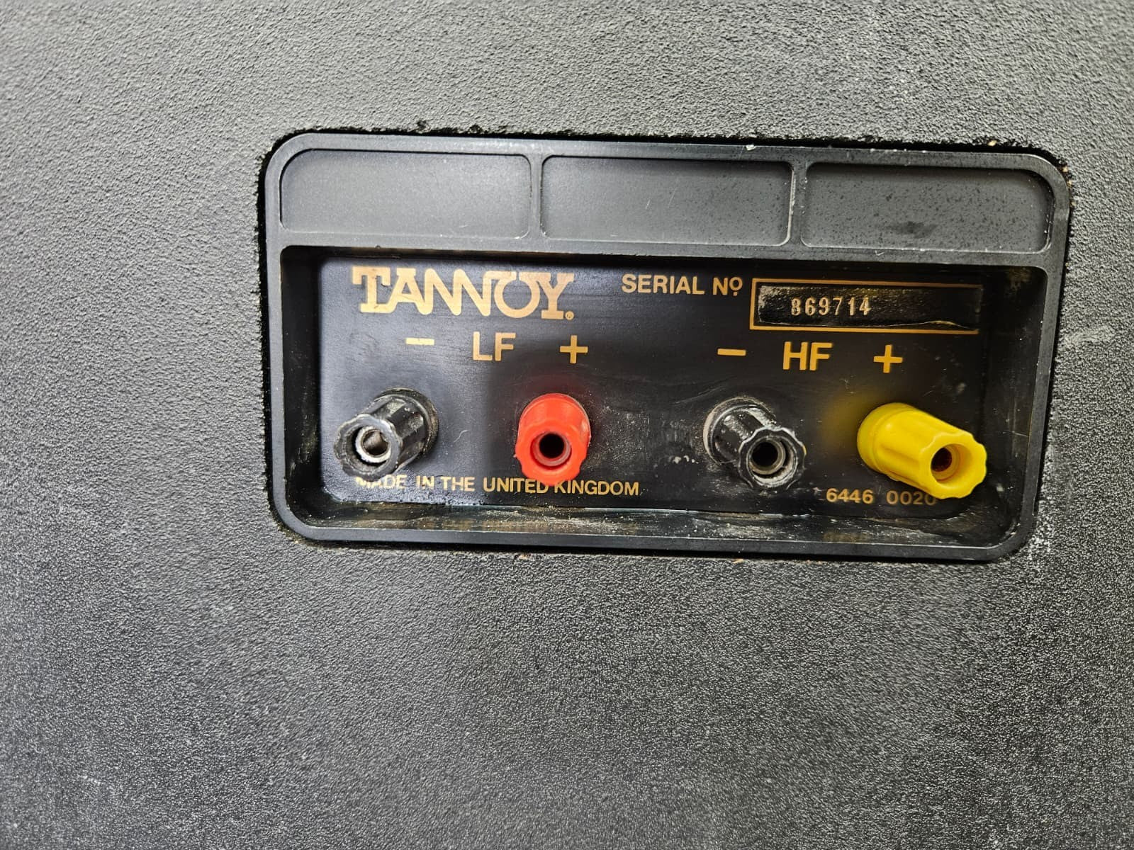 TANNOY LITTLE RED MONITOR SPEAKERS