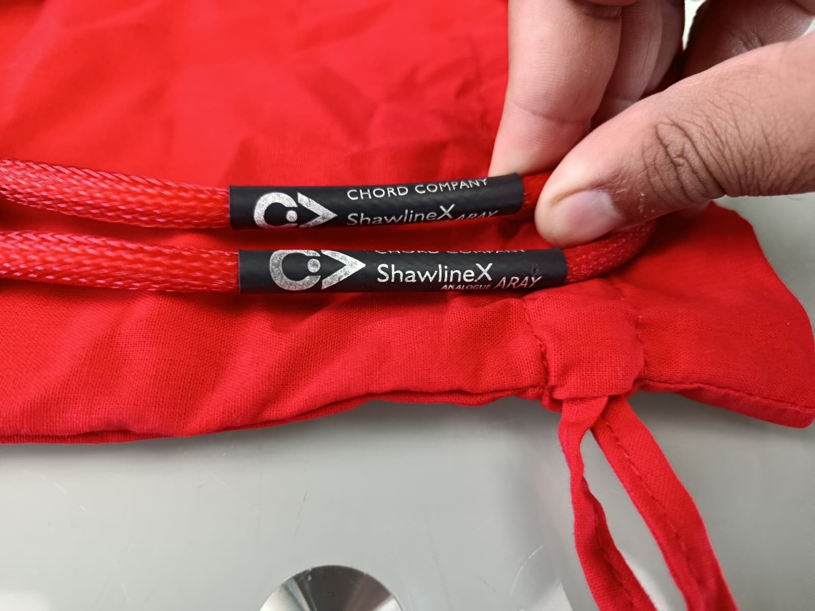 CHORD COMPANY SHAWLINE X ARAY HIGH PERFORMANCE ANALOGUE XLR AUDIO INTERCONNECT