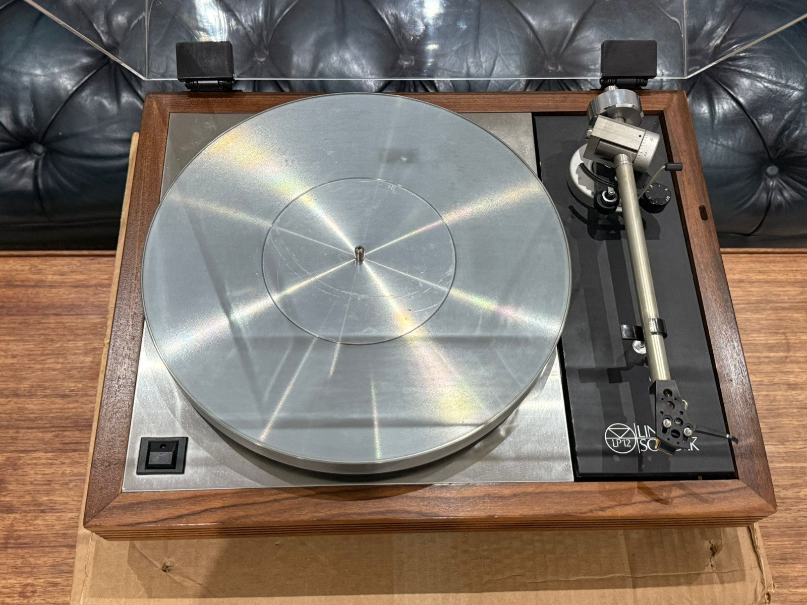 SERVICED MODIFIED LINN SONDEK LP12 TURNTABLE ITTOK LVII TONEARM ORIGINAL BOX