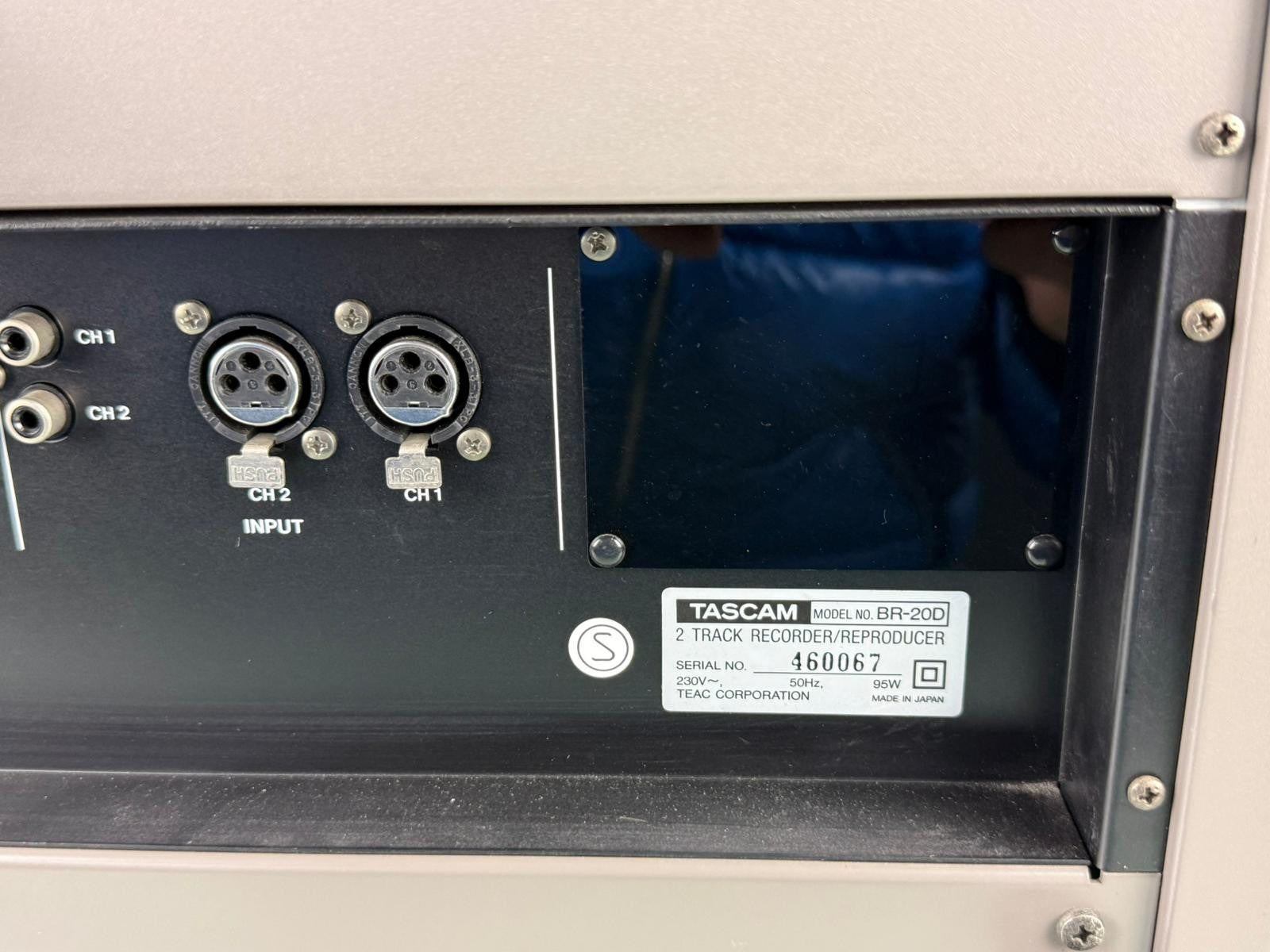 SERVICED TASCAM BR 20D REEL TO REEL 20