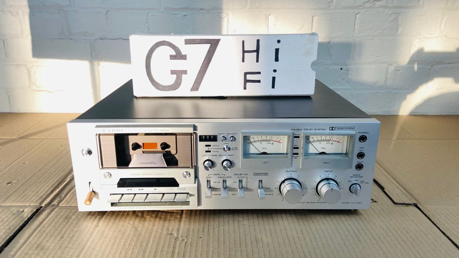 TRIO KX 1060 STEREO CASSETTE DECK