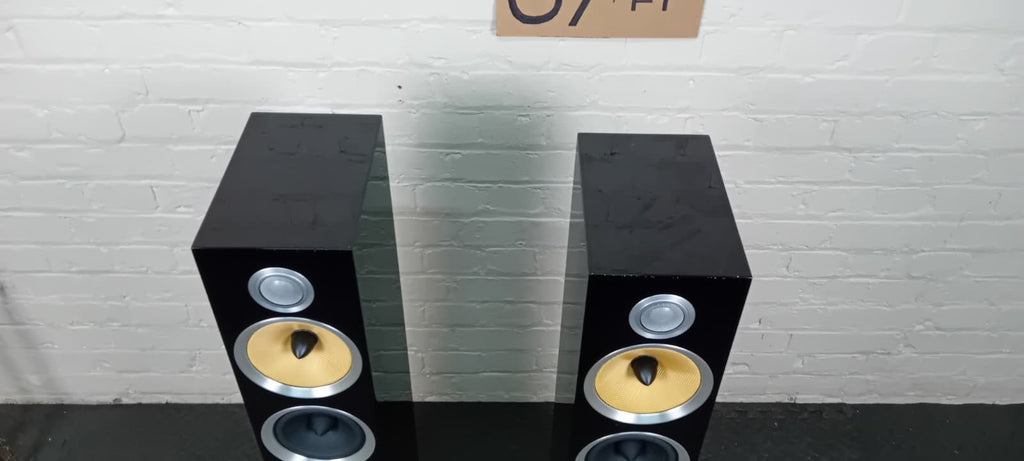 BOWERS & WILKINS B&W CM8 S2 FLOOR STANDING SPEAKERS