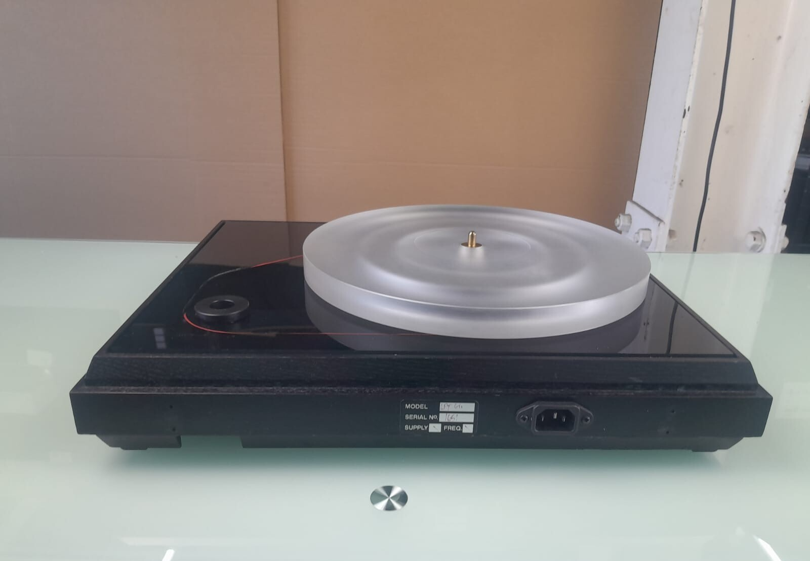 PINK TRIANGLE TURNTABLE