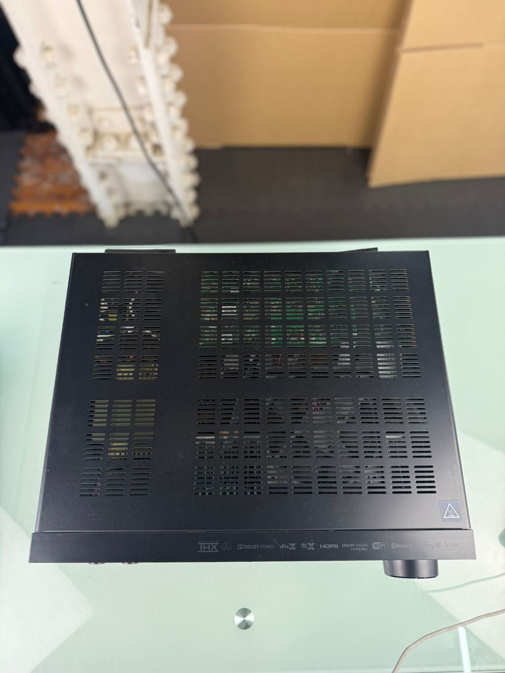 ONKYO TX NR696 AV RECEIVER WITH REMOTE