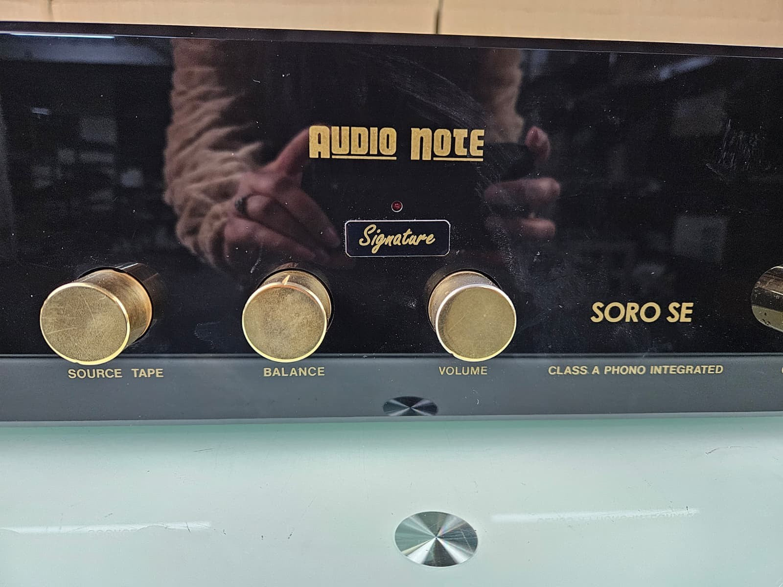 SERVICED AUDIO NOTE SORO PHONO SE SIGNATURE INTEGRATED VALVE AMPLIFIER