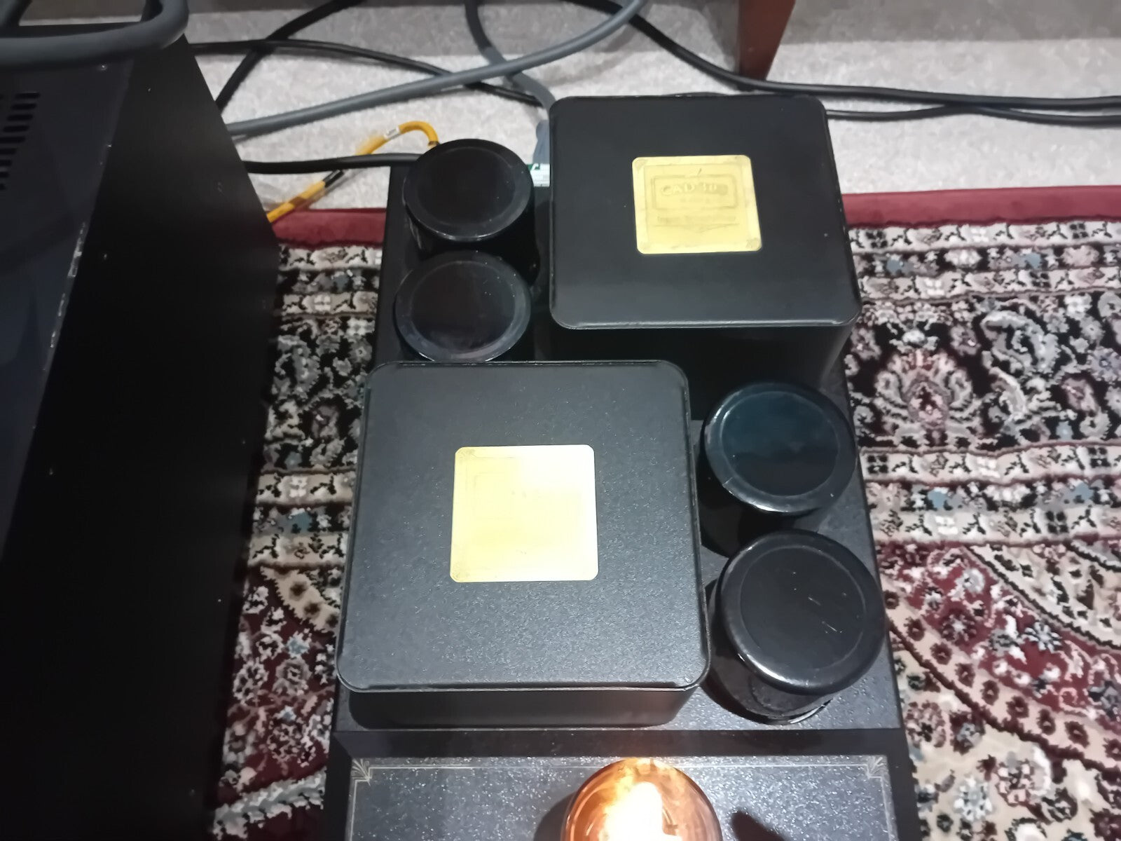Cary CAD 805 triode output monaural tube valve power amplifiers mono blocks
