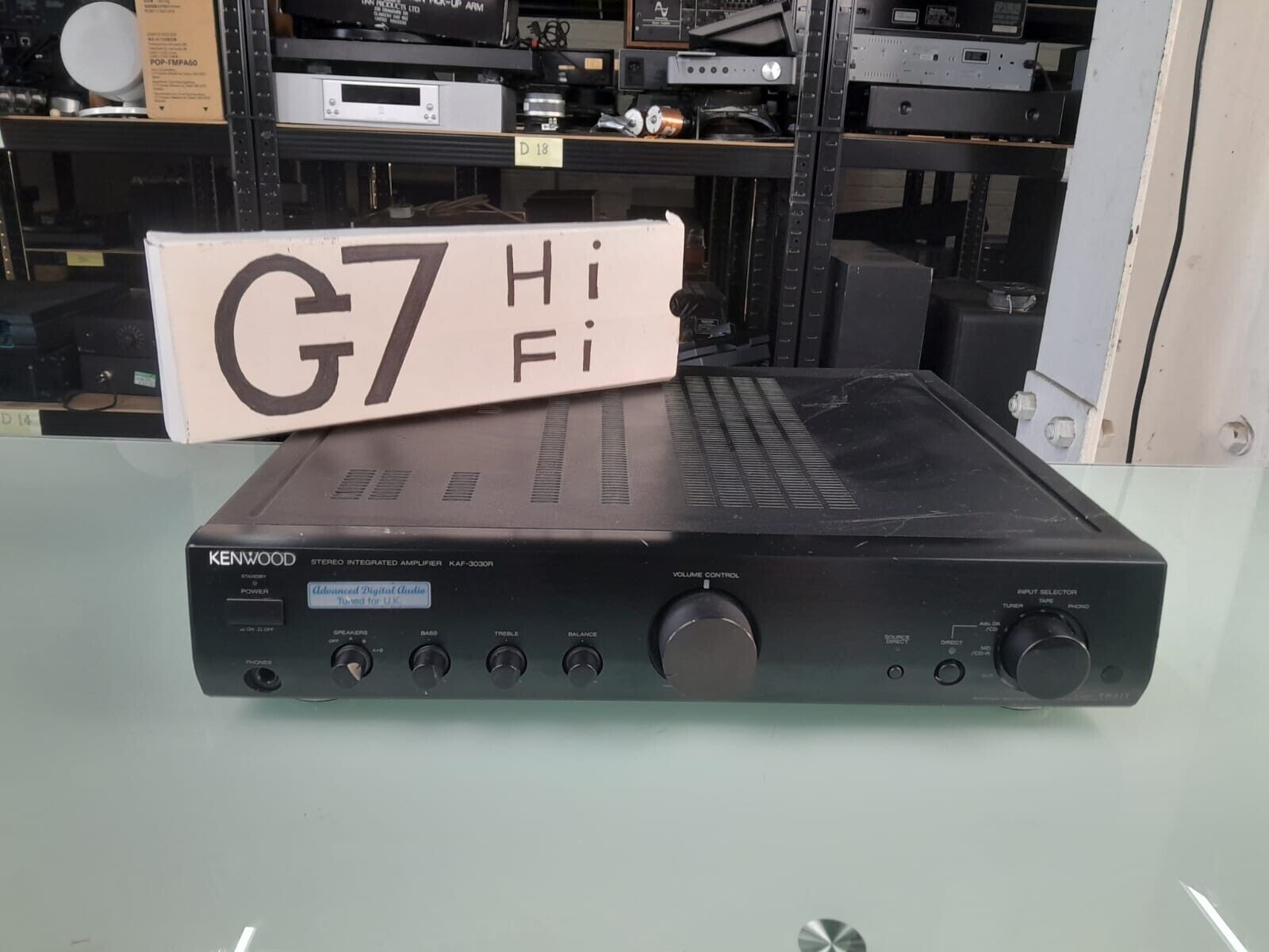KENWOOD KAF 3030R STEREO INTEGRATED AMPLIFIER