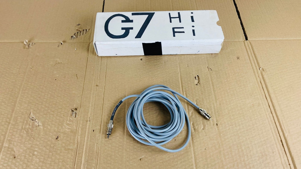 THE CHORD COMPANY CHRYSALIS MONO RCA INTERCONNECT CABLE