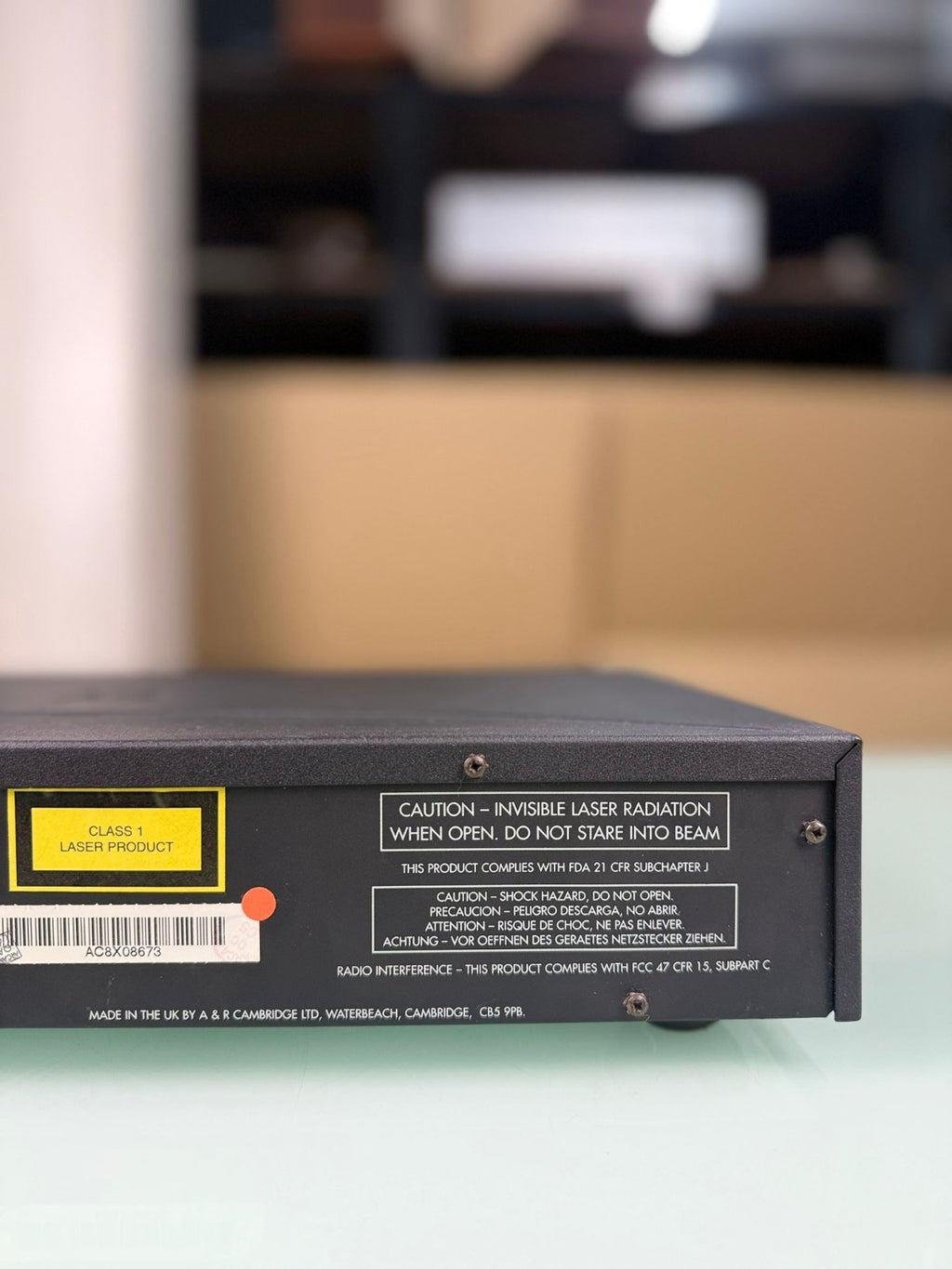 ARCAM ALPHA 8 CD PLAYER WITH REMOTE