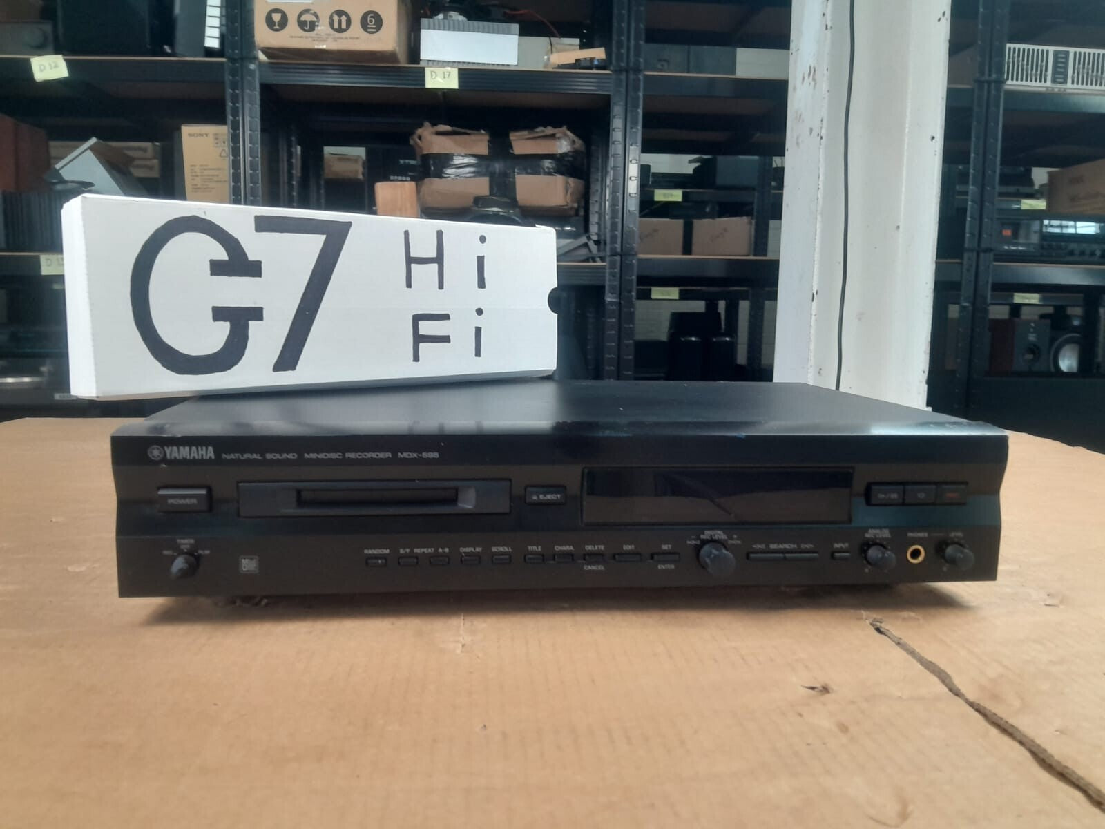 Yamaha MDX-595 Natural Sound Minidisc Recorder