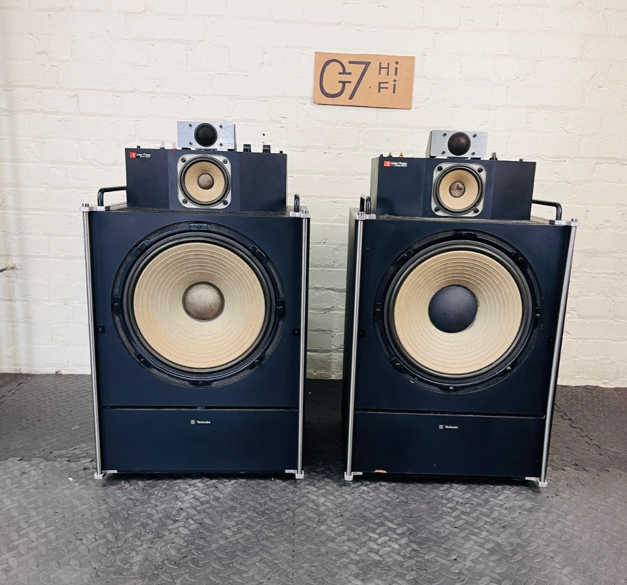 TECHNICS BY PANASONIC SB-7000A 3 WAY SPEAKER SYSTEM VINTAGE ULTRA RARE