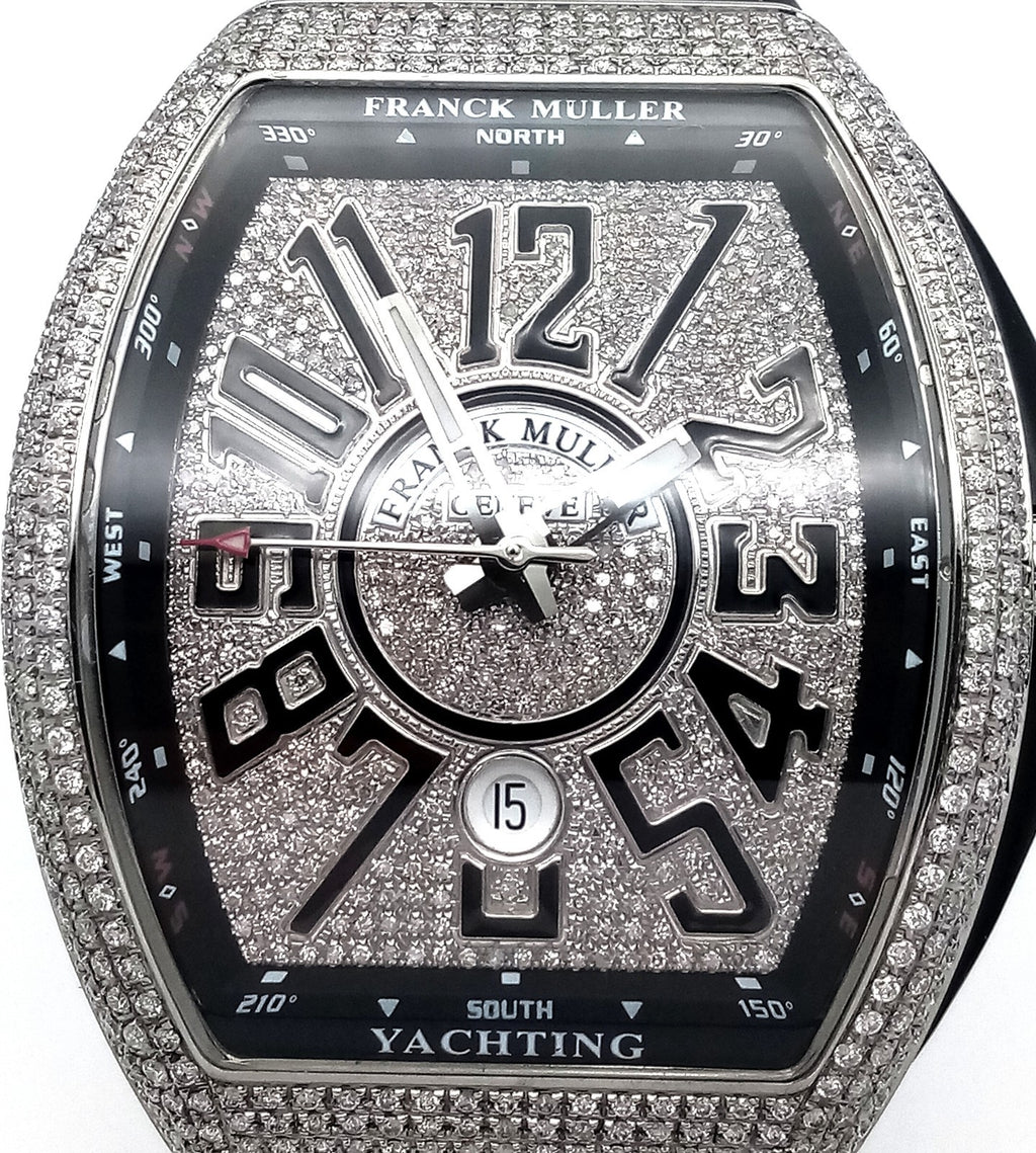 FRANCK MULLER VANGUARD DIAMOND BUSS MASTER COMPLICATIONS V 45 SC DT YACHTING