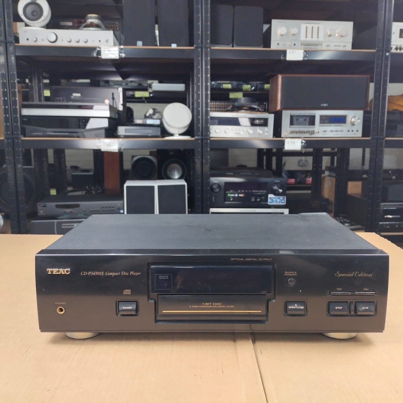 TEAC CD P3450SE CD PLAYER WITH REMOTE