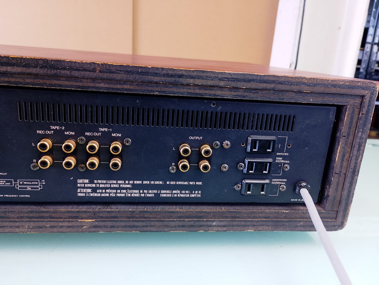 LUXMAN C 300 DUO-BETA CIRCUIT PLUS X DC STEREO CONTROL PREAMPLIFIER