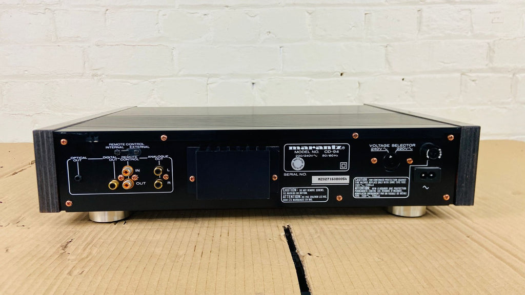 MARANTZ CD 94 CD PLAYER WITH REMOTE