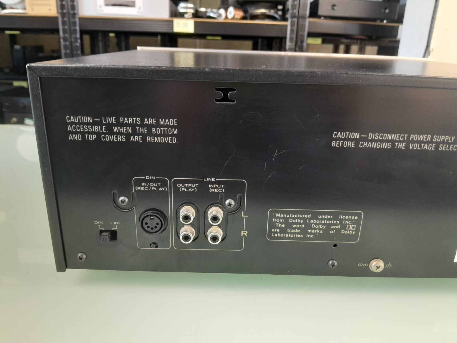 PIONEER CT F4040 STEREO CASSETTE TAPE DECK