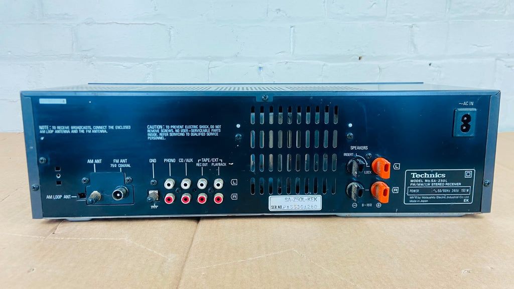 TECHNICS SA Z50L FM / MW / LW STEREO RECEIVER