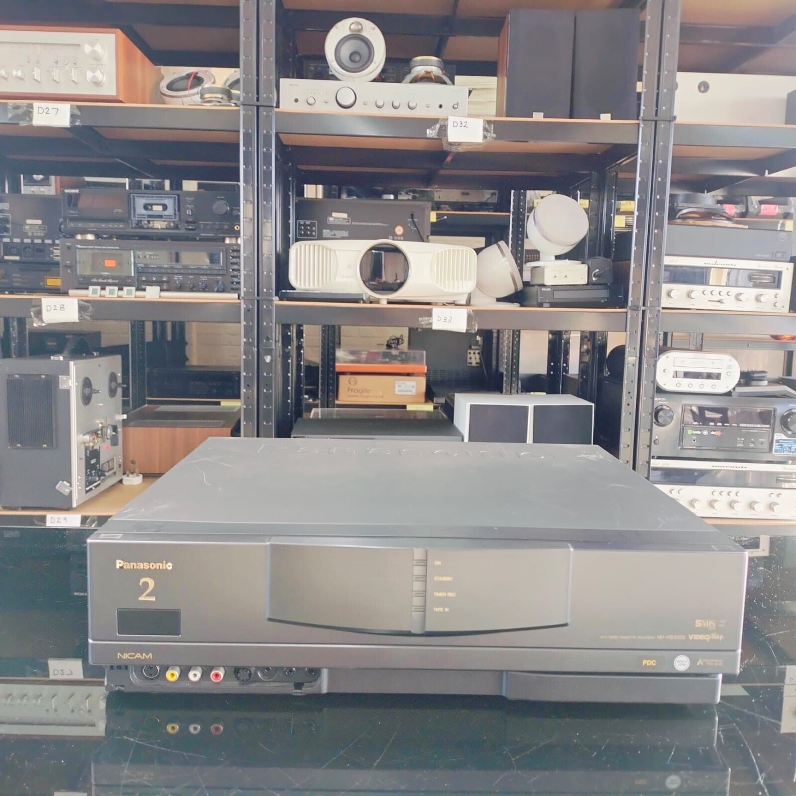 PANASONIC NV HS1000 BYP HI FI VIDEO CASSETTE RECORDER