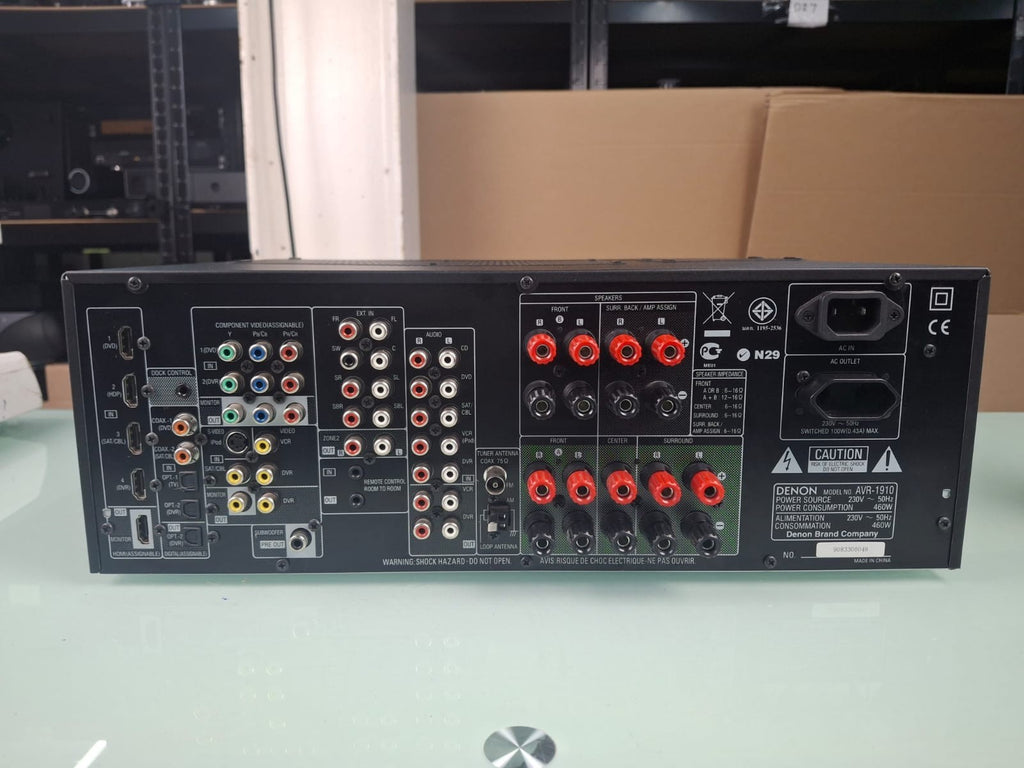 DENON AVR-1910 AV SURROUND RECEIVER