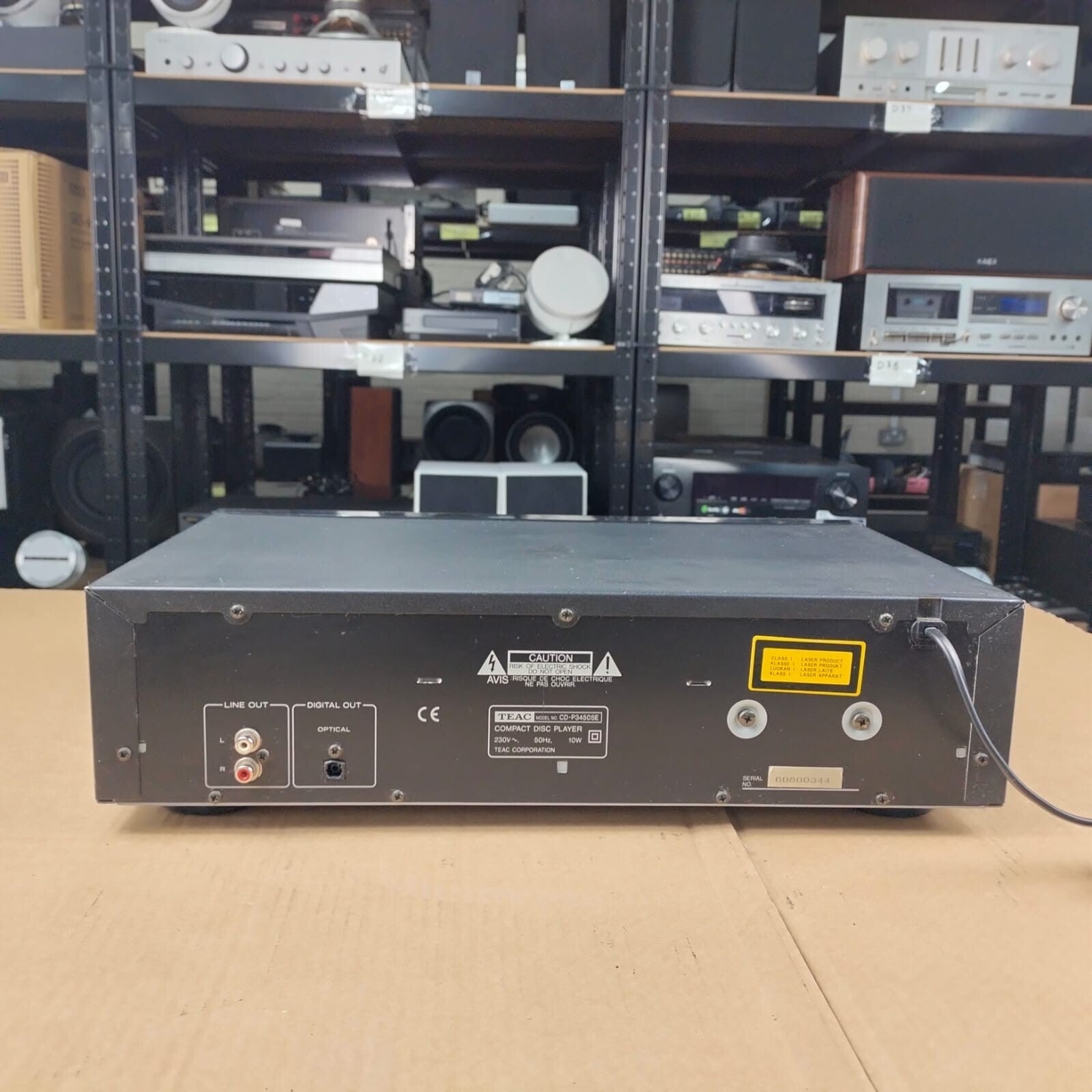 TEAC CD P3450SE CD PLAYER WITH REMOTE