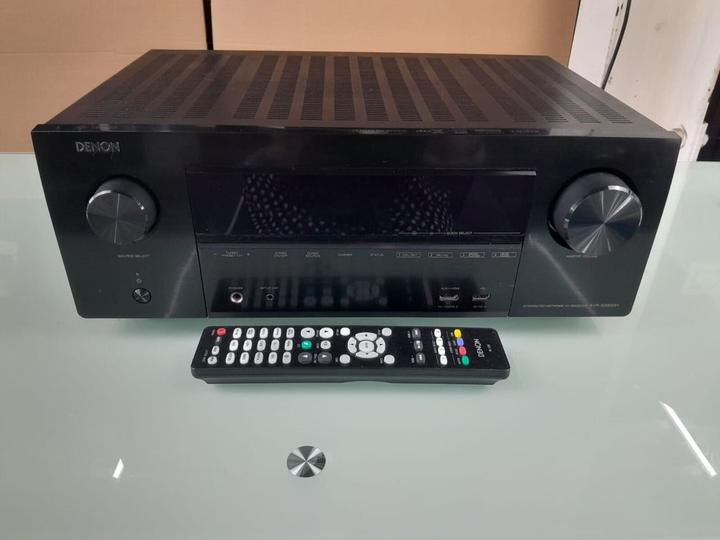 DENON AVR X2600H INTEGRATED NETWORK AV RECEIVER WITH REMOTE