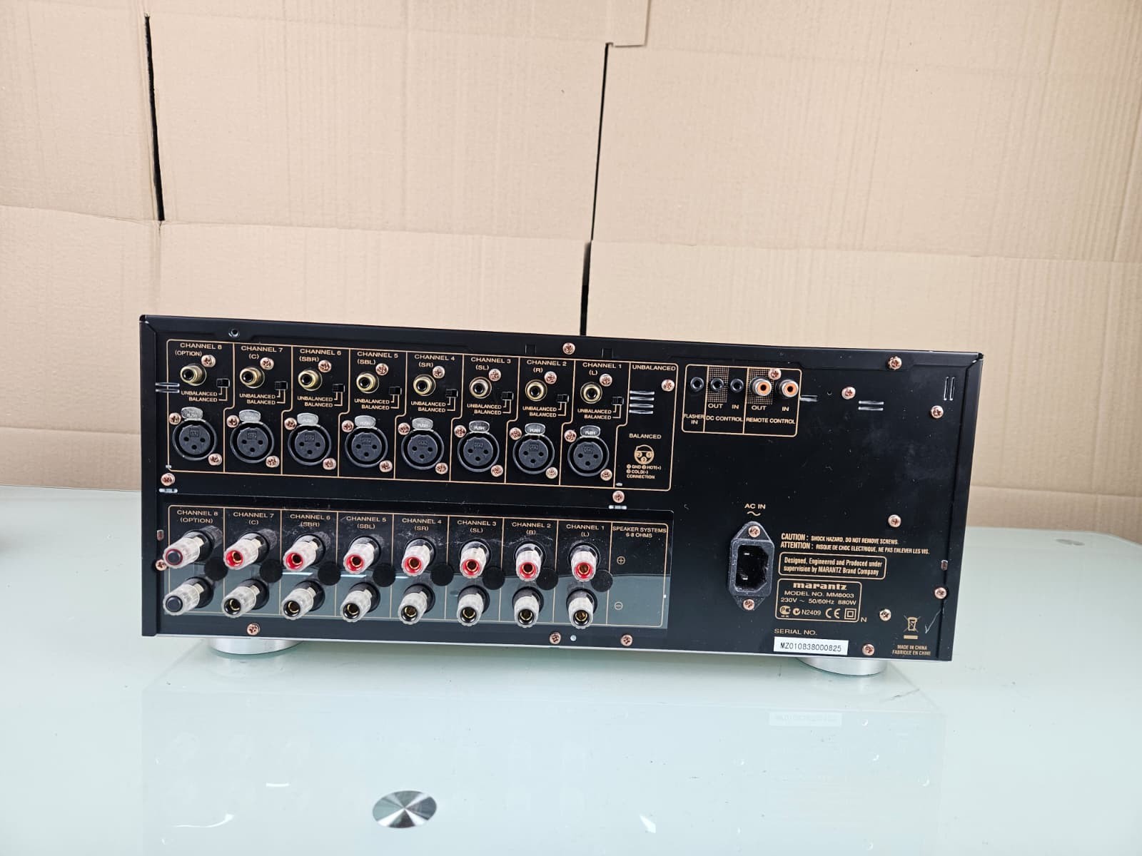 MARANTZ MM8003 POWER AMPLIFIER