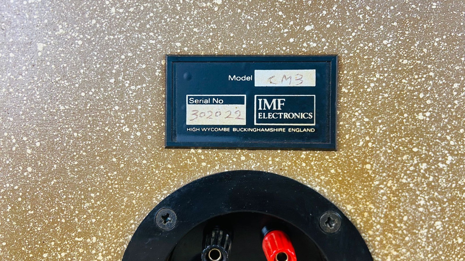 IMF ELECTRONICS CM3 SPEAKERS