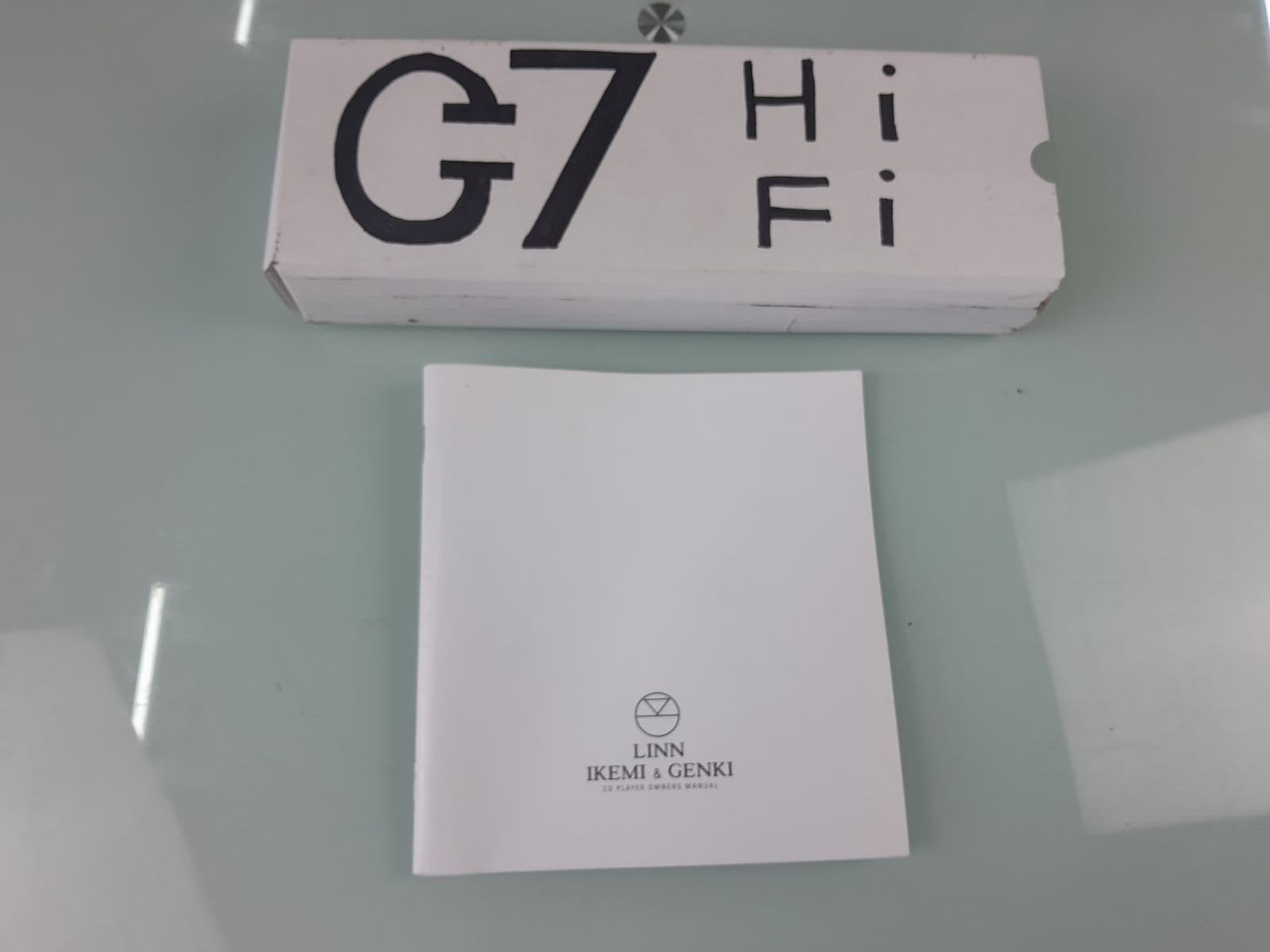 LINN IKEMI & GENKI CD PLAYER OWNERS MANUAL