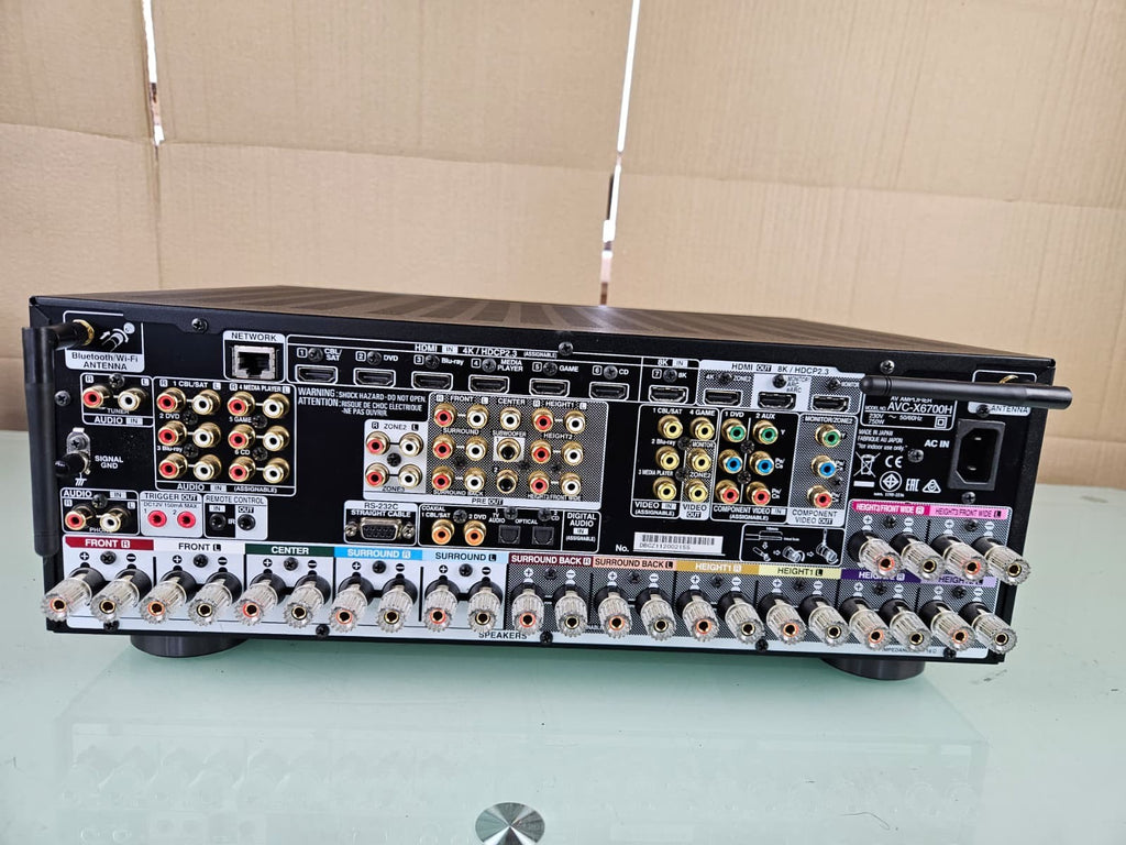 DENON AVC X6700H INTEGRATED NETWORK AV 11.2ch 8K Flagship