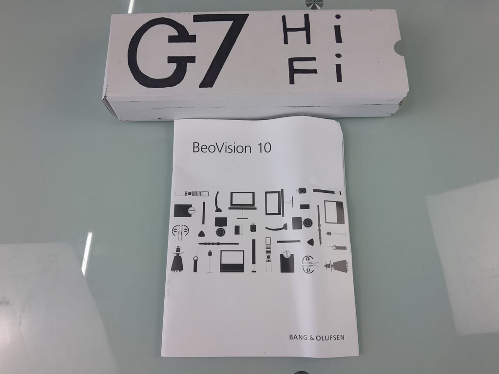 BANG & OLUFSEN B&O BEOVISION 10 MANUAL