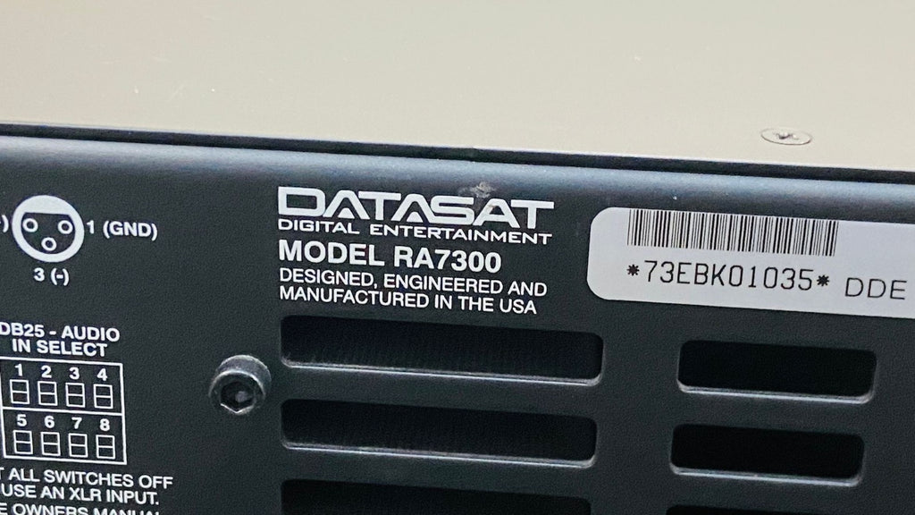 DATASAT RA7300 POWER AMPLIFIER