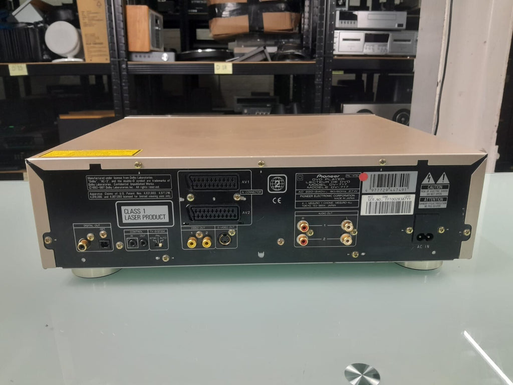 PIONEER DV 717 DVD PLAYER