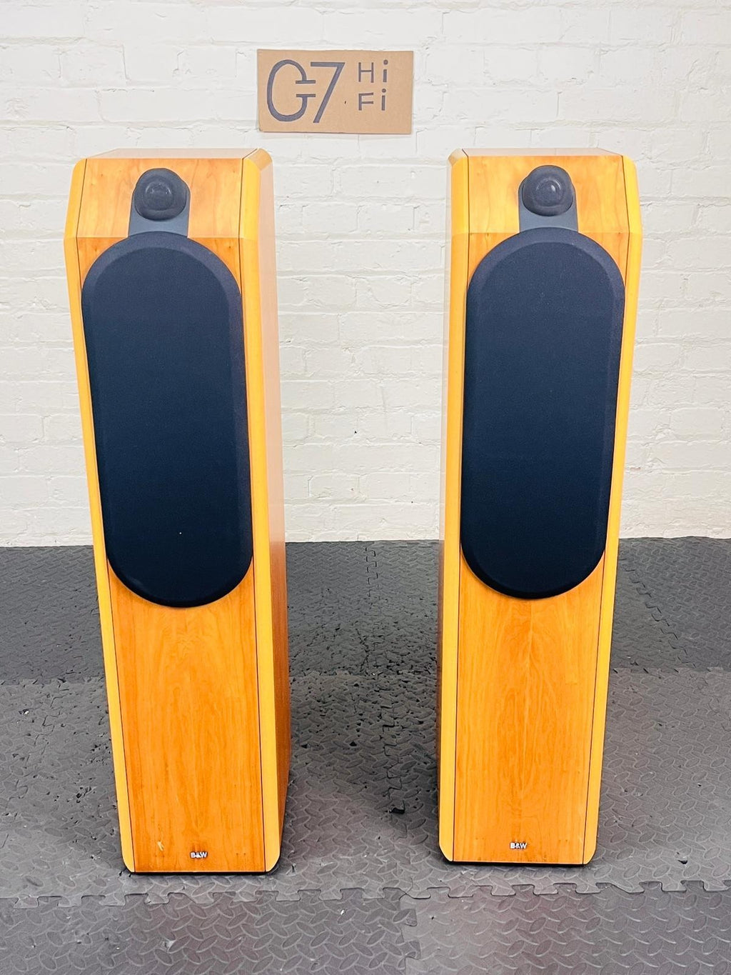 B&W BOWERS & WILKINS CDM 7SE SPECIAL EDITION FLOOR STANDING SPEAKERS