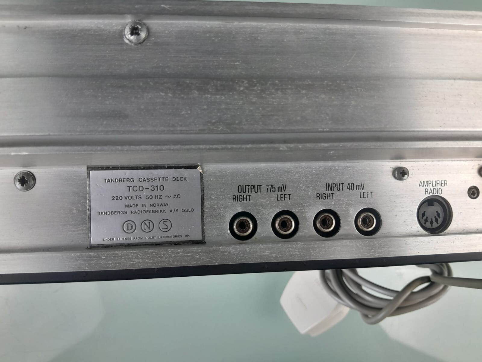 TANDBERG TCD 310 CASSETTE DECK