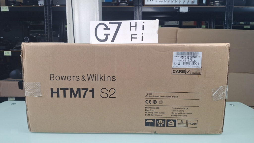 NEW SEALED BOWERS & WILKINS B&W HTM71 S2 CENTER SPEAKER