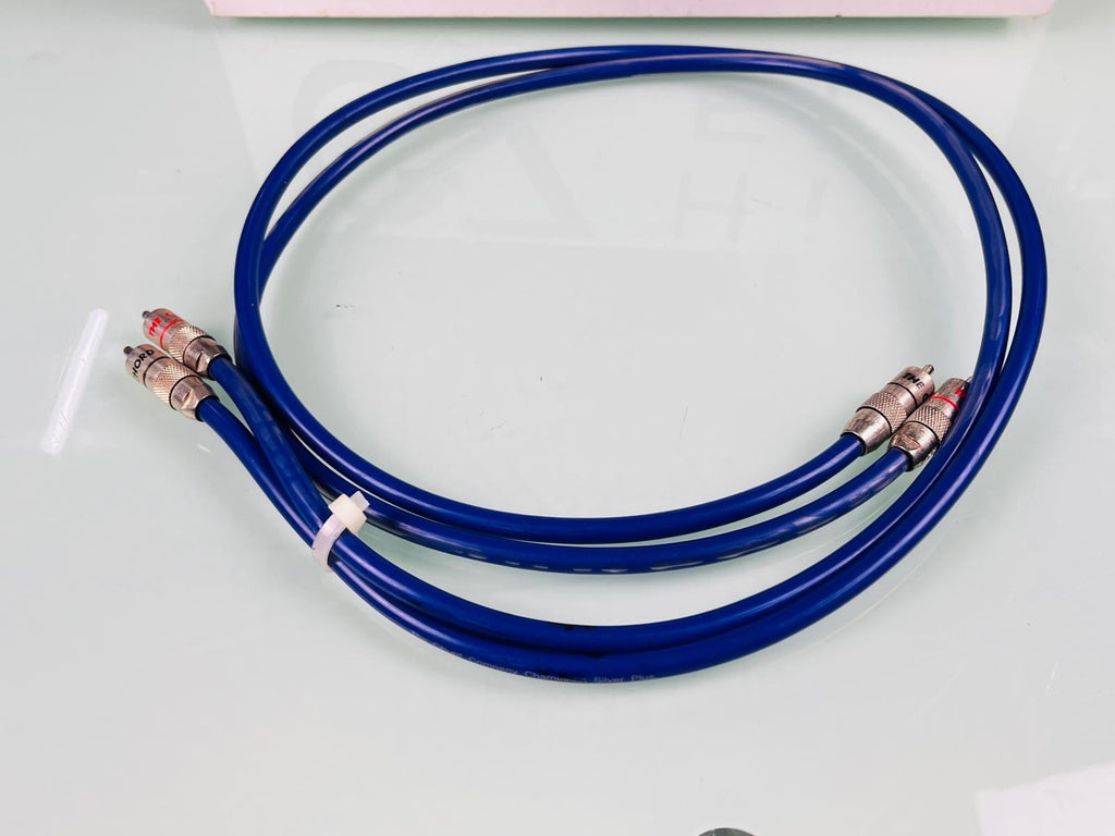THE CHORD COMPANY CHAMELEON SILVER PLUS RCA INTERCONNCT CABLES