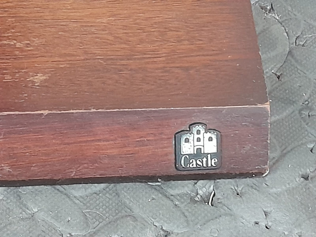 CASTLE DURHAM SPEAKERS WITH ORIGINAL CASTLE STANDS