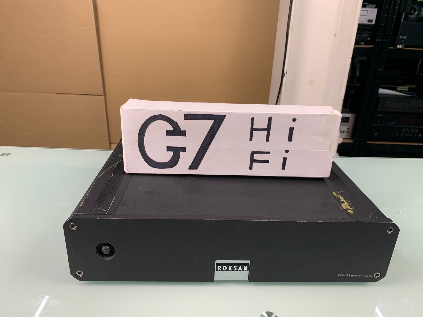 ROKSAN ROK S1 S1.5 STEREO POWER AMPLIFIER