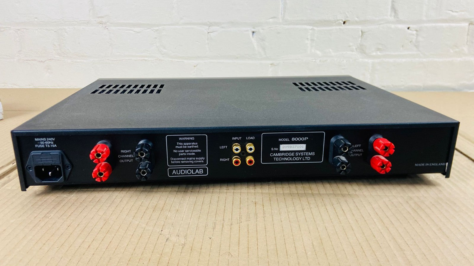 AUDIOLAB 8000P STEREO  AMPLIFIER