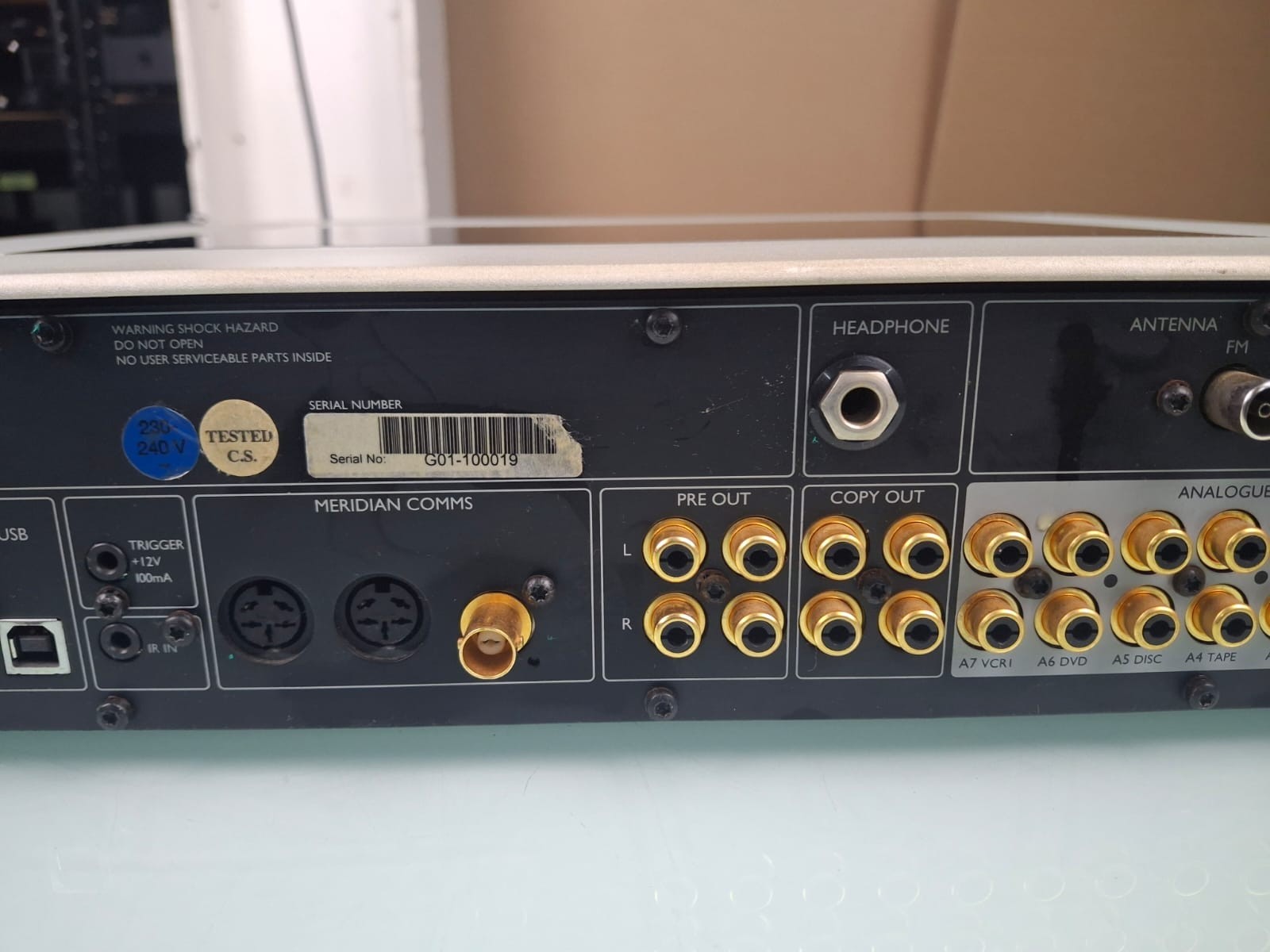 MERIDIAN G01 CONTROL UNIT WITH REMOTE MSR