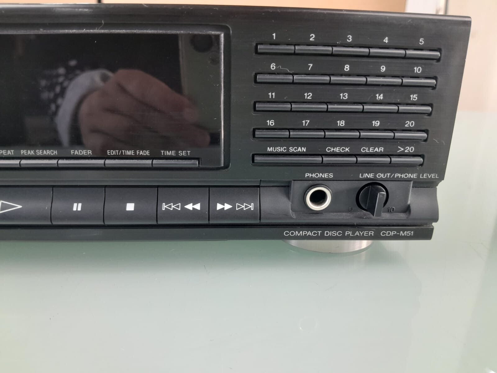 SONY CDP M51 CD PLAYER