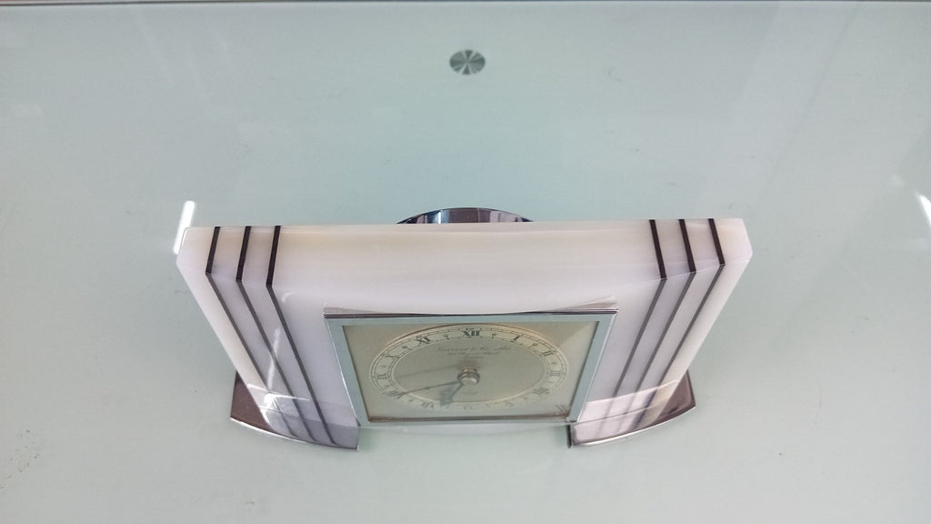 GARRARD & CO LTD AN ELLIOTT CLOCK MANTLE CLOCK