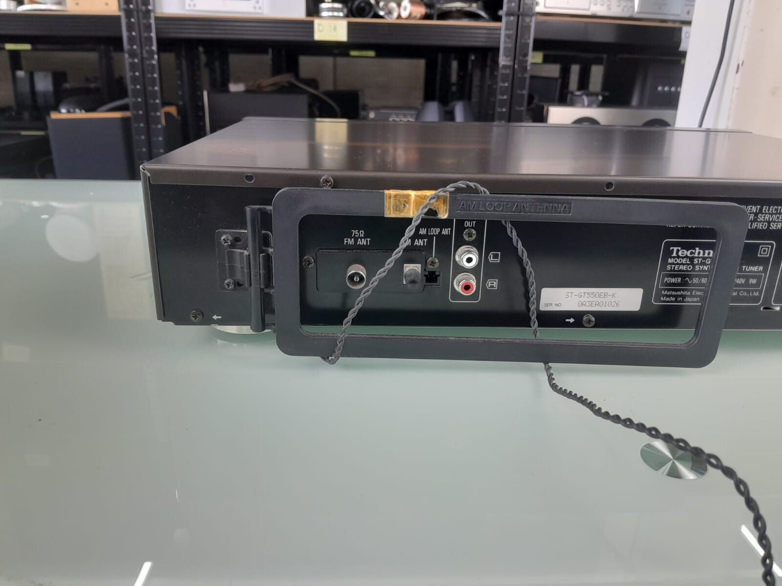 TECHNICS ST GT550 STEREO SYNTHESIZER TUNER
