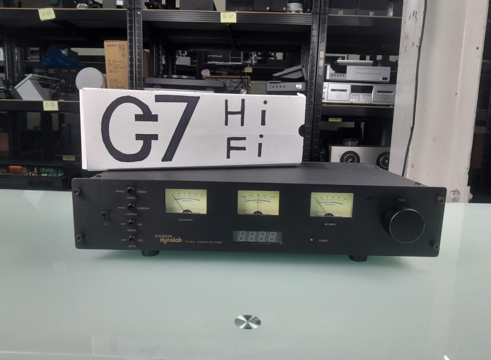 MAGNUM DYNALAB FT 101A ANALOG FM TUNER